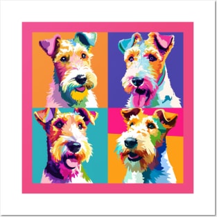 Wire Fox Terrier Pop Art - Dog Lover Gifts Posters and Art